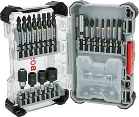 Bosch Professional PRO Impact Bitset/Steckschlüsselsatz inkl. Werkzeugbox, 35-tlg.