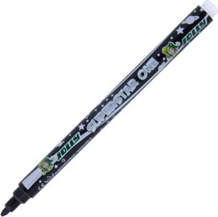 Jolly Superstar One Fasermaler schwarz, Etui
