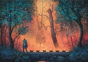Heye Puzzle Inner Mystic Woodland March