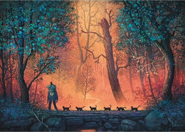 Heye Puzzle Inner Mystic Woodland March