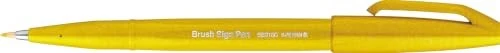 Pentel Brush Sign Pen SES15C gelb