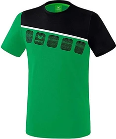 Erima 5-C Funktionsshirt kurzarm smaragd/schwarz/weiß (Herren)