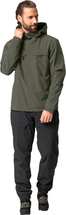 Vaude Yaras Warm Rain Fahrradjacke khaki (Herren)