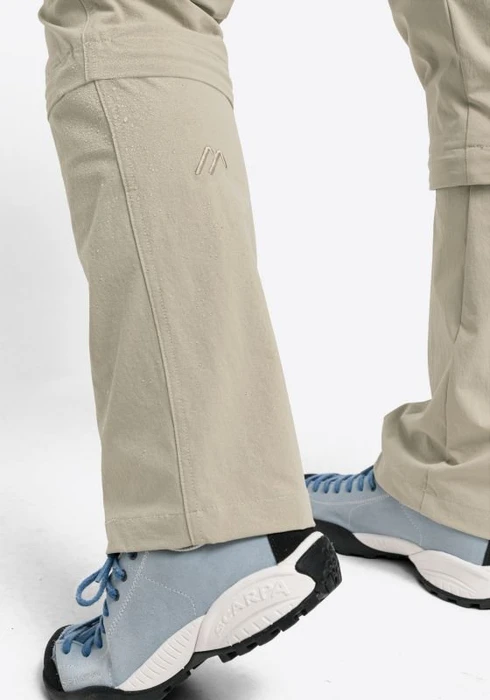 Maier Sports Arolla Capri Zip-Off Hose lang brown rice (Damen)