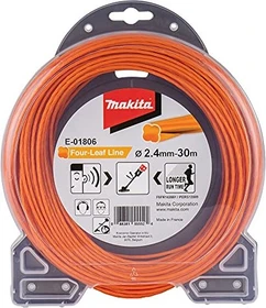 Makita Trimmerfaden Four-Leaf für Rasentrimmer, 2.4mm/30m
