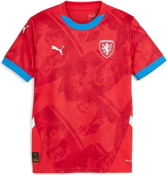 Puma UEFA EURO 2024 Tschechien Heimtrikot (Junior)