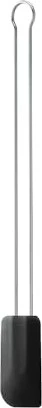 Rösle Teigschaber schmal 26cm schwarz