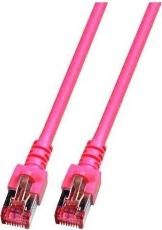 EFB Elektronik EFB-Elektronik ECOLAN Patch-Kabel RJ-45 M bis M 15 cm SFTP CAT 6 halogenfrei geformt Magenta (K5519.0,15) Image