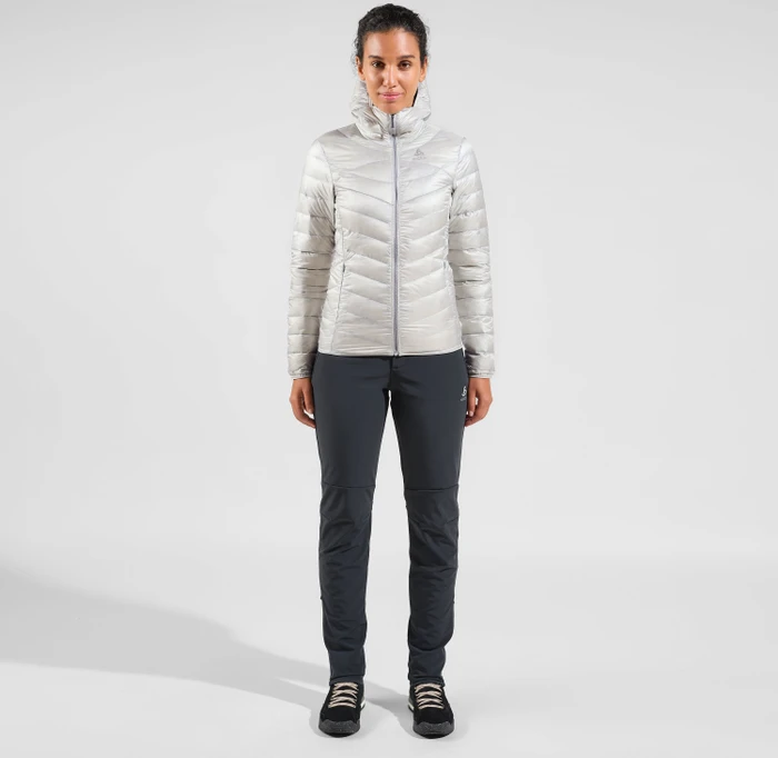 Odlo Hoody Cocoon N-Thermic Warm Jacke odlo silver grey (Damen)