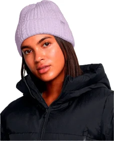 Under Armour Halftime Zopfstrick Mütze salt purple/tetra grey (Damen)
