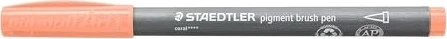 Staedtler pigment brush pen 371 korallenrosa