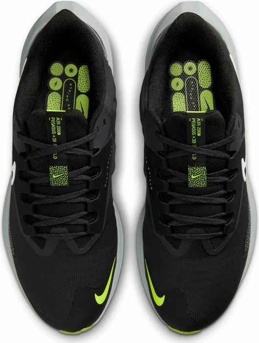 Nike Air Zoom Pegasus 39 Shield black/dark smoke grey/volt/white (Damen)