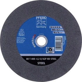 Pferd 80 T 400-4.2 Q SGP HD STEEL/40.0 Trennscheibe, 400x4.2x40mm, 10 Stück