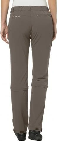 Vaude Farley Stretch Capri T-Zip II Zip-Off Hose lang coconut (Damen)