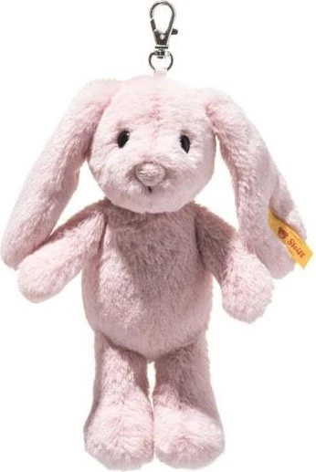Steiff Hoppie Hase rosa Schlüsselanhänger 16cm