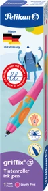 Pelikan griffix 3 Tintenroller (Patrone) lovely pink, Linkshänder, Faltschachtel