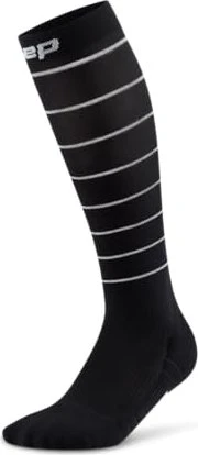 CEP Pro Run Reflective Tall Laufsocken schwarz (Herren)