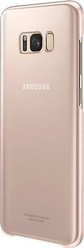 Samsung Clear Cover für Galaxy S8+ pink
