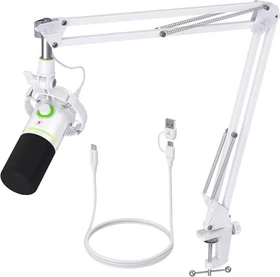 Maono PD200XS inkl. Mikrofonarm weiß