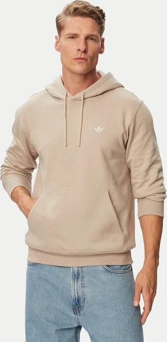 adidas Trefoil Essentials Hoodie khaki three (Herren)