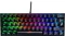 Verbatim SureFire KingPin M1 60% Gaming Keyboard, LEDs RGB, RED Switches, schwarz, USB, FR Vorschaubild