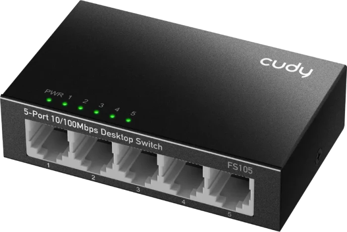 Cudy FS10 Desktop Switch, 5x RJ-45