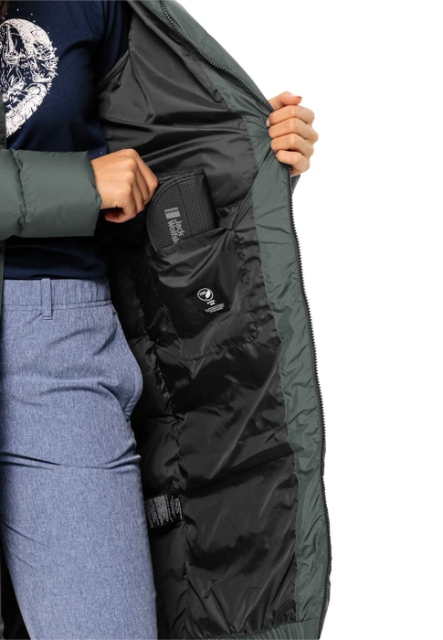 Jack Wolfskin Frozen Palace Funktionsmantel slate green (Damen)