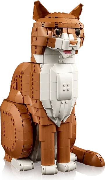LEGO Ideas - Orangefarbene Katze