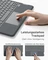 Inateck Abnehmbare Tastatur für iPad Air 6 13"/iPad Pro 12.9", grau, DE Vorschaubild