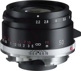 Voigtländer Color Skopar VM 50mm 2.2 für Leica M schwarz