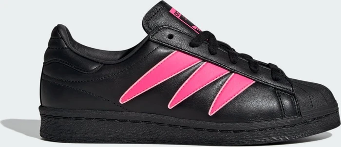 adidas Superstar 82 core black/lucid pink/pink spark (Damen)