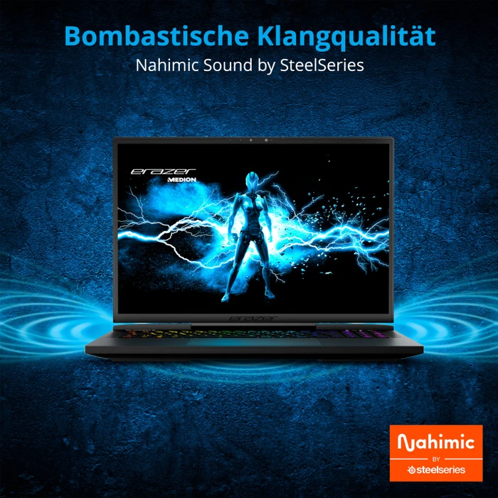 Medion Erazer Beast X40, Core i9-14900HX, 32GB RAM, 1TB SSD, GeForce RTX 4080, DE
