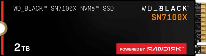 SanDisk WD_BLACK SN7100X NVMe SSD for ROG Xbox Ally (X) & PC 2TB, M.2 2280 / M-Key / PCIe 4.0 x4