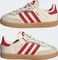 adidas Samba OG Comfort Closure Elastic Lace cream white/better scarlet/gum (Junior) Vorschaubild