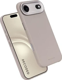 Decoded Leather Back Cover für Apple iPhone Air solid clay