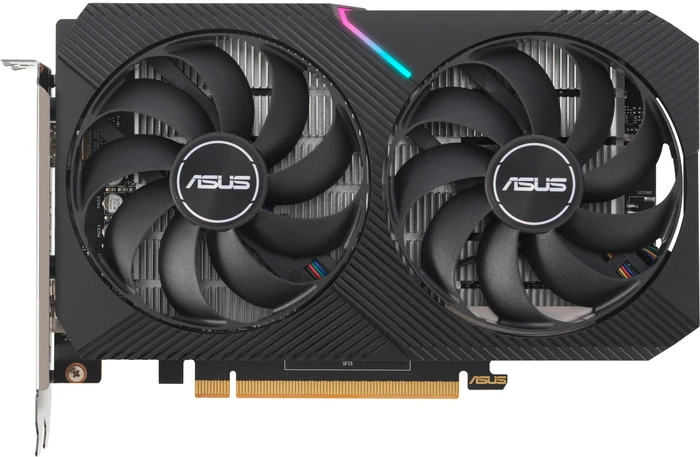 ASUS Radeon RX 6400 Dual, DUAL-RX6400-4G, 4GB GDDR6, HDMI, DP