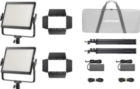 Godox Litemons LP400R schwarz K2 Kit 2er Set