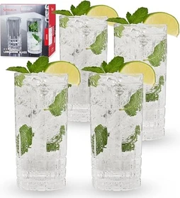 Spiegelau Perfect Serve Collection Longdrinkglas, 4 Stück