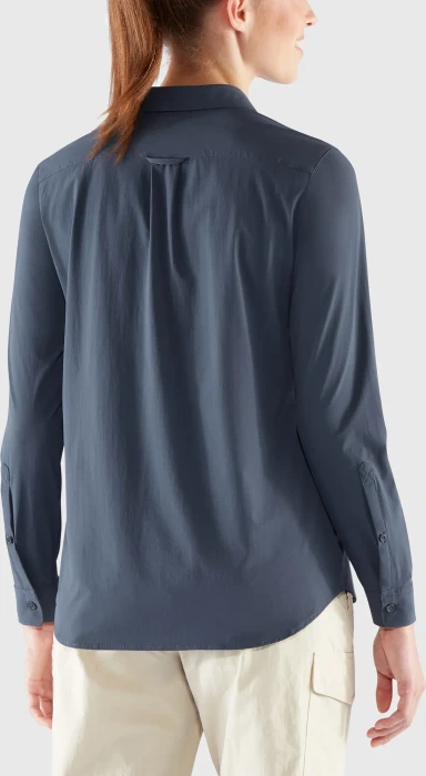 Fjällräven Övik Lite Hemd langarm navy (Damen)