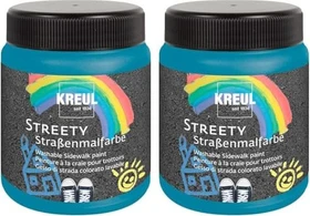 Kreul Streety Straßenmalfarbe, badelatschenblau, 200ml