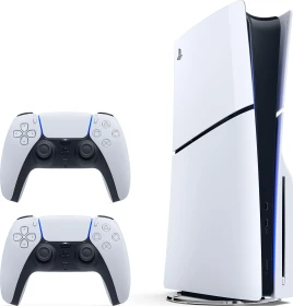 Sony PlayStation 5 Slim - 1TB inkl. 2 Controller weiß
