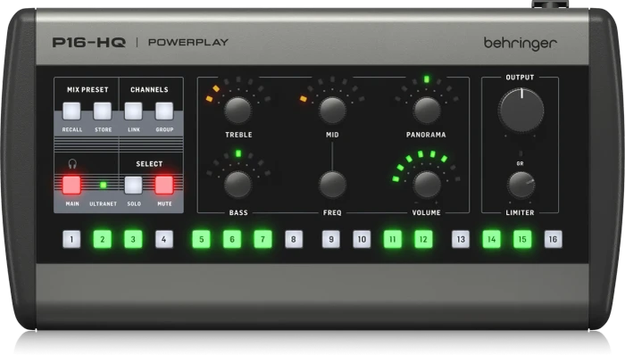Behringer Powerplay P16-HQ Personal Mixer