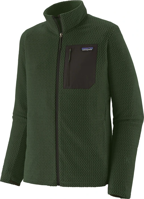 Patagonia R1 Air Fleece Jacke treeline green (Herren)