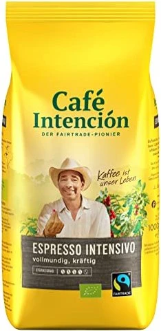 Darboven Café Intención ecológico Espresso Kaffeebohnen, 8.00kg (8x 1.00kg)