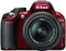 Nikon D3100 rot mit Objektiv AF-S DX 18-55mm 3.5-5.6 G VR Vorschaubild