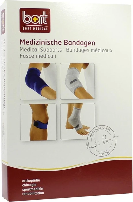 Bort Medical EpiBasic Ellenbogenbandage silber, 1 Stück
