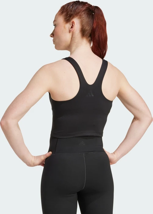 adidas All Me Medium-Support Bra Tanktop Sport-BH schwarz (Damen)
