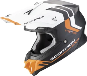 Scorpion VX-16 Evo Air Fusion matt schwarz/weiß/orange