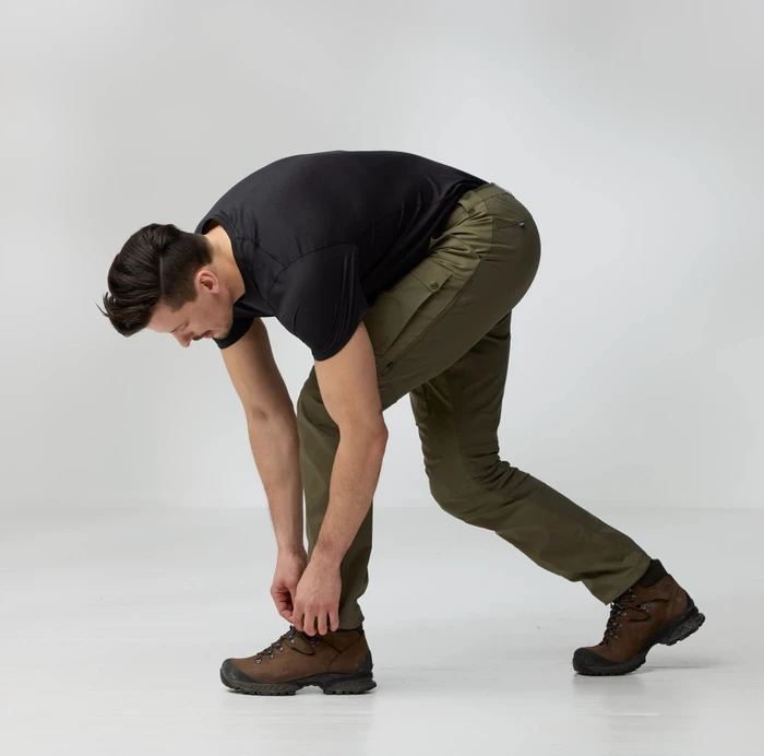 Fjällräven Abisko Hybrid Trail Hose lang laurel green (Herren)