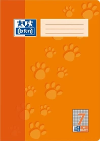 Oxford Schulheft, A4, Lineatur 7, orange, 16 Blatt